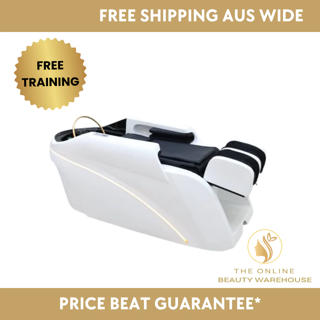 Blanc Shizen Japanese Head Spa with Massage Chair - White