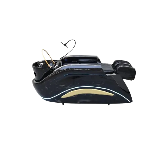 Deluxe Japanese Head Spa with Massage Chair - Black