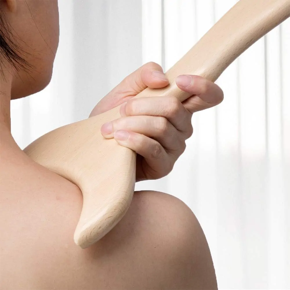 Wooden Lymphatic Drainage Tool
