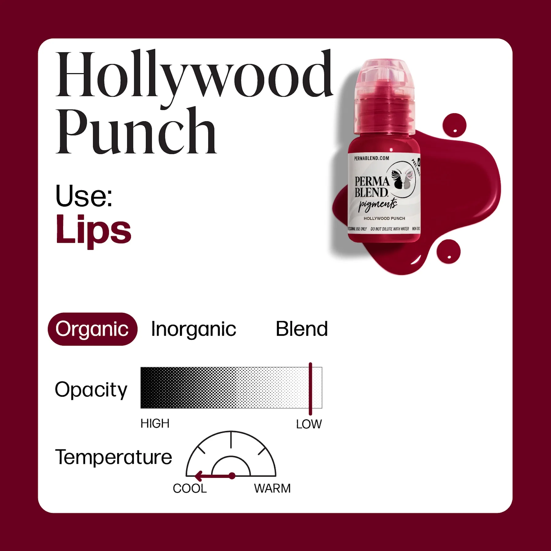 Perma Blend Lip Pigments - Hollywood Punch - Image 3