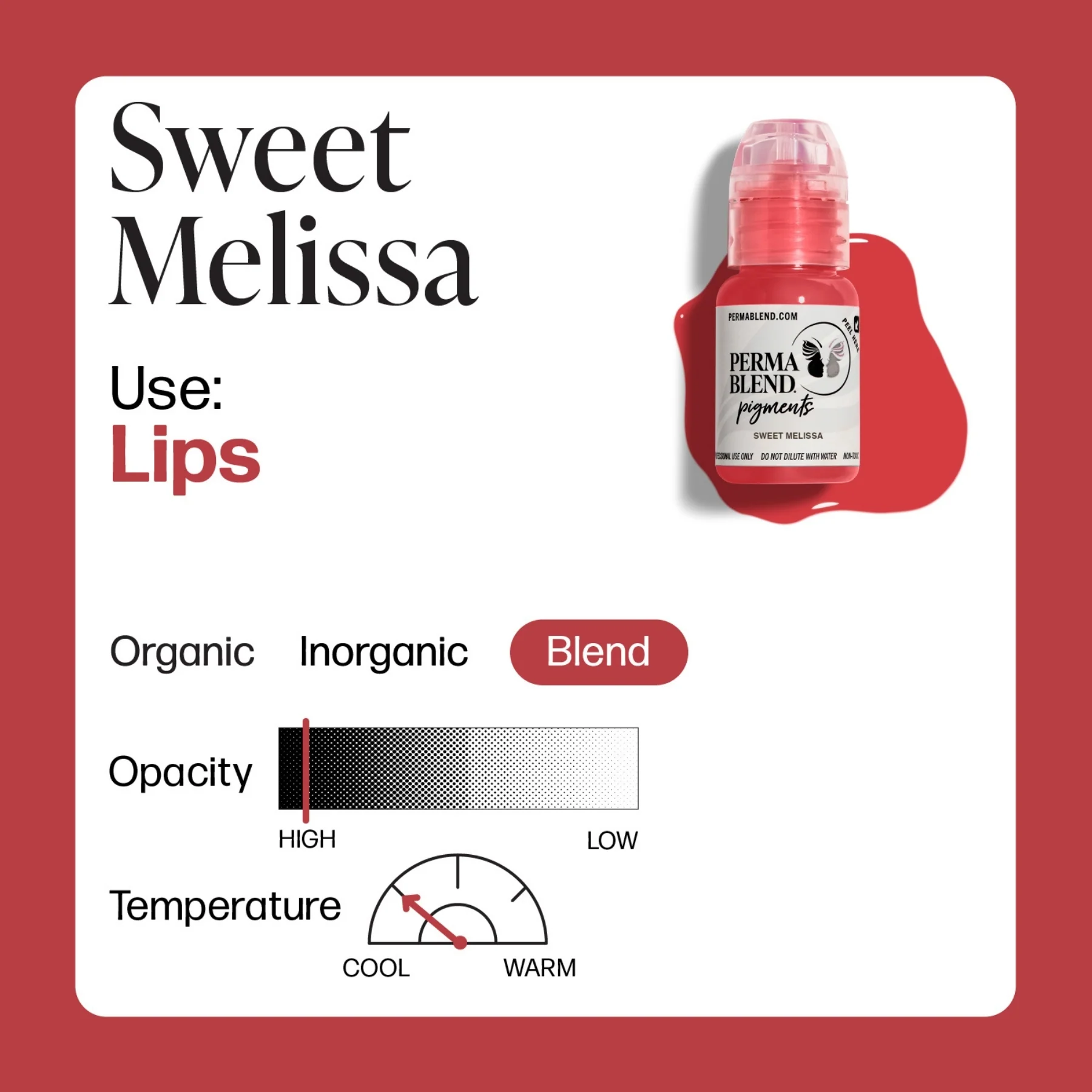 Perma Blend Lip Pigments - Sweet Melissa - Image 5