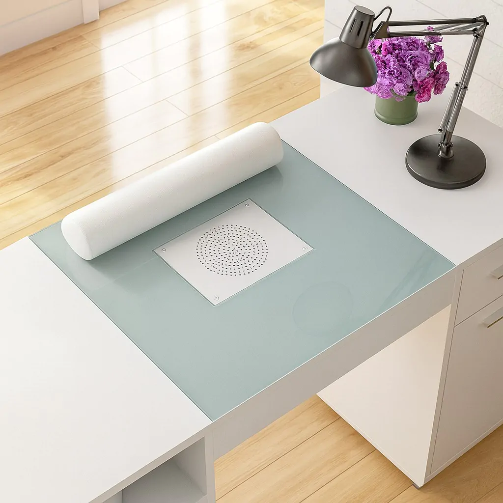 Glass Top Nail Station - Image 2