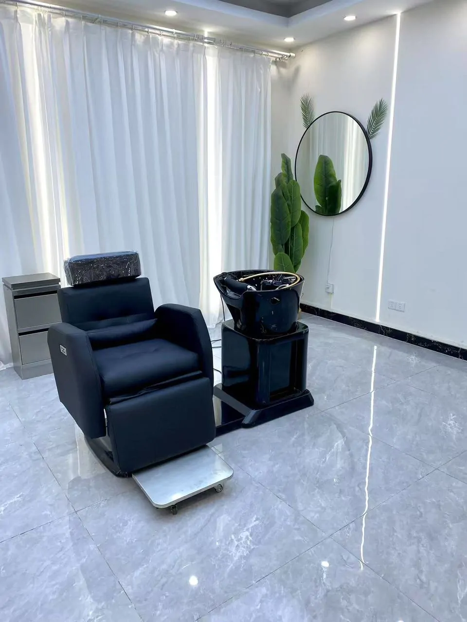 Compact Japanese Head Spa / Hairdressing Basin - Plumbed - Image 3