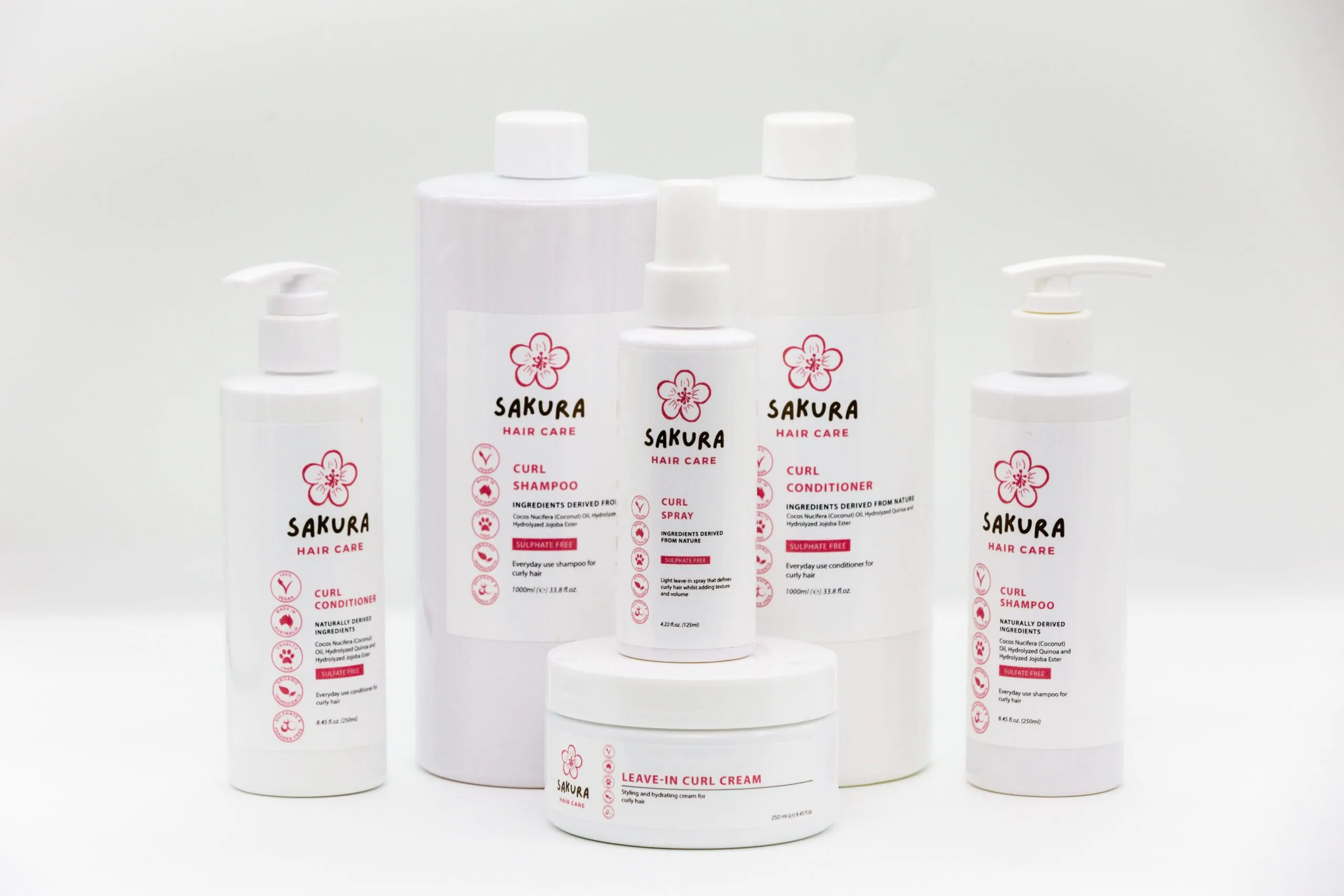 Sakura Curl Shampoo - 1L - Image 4