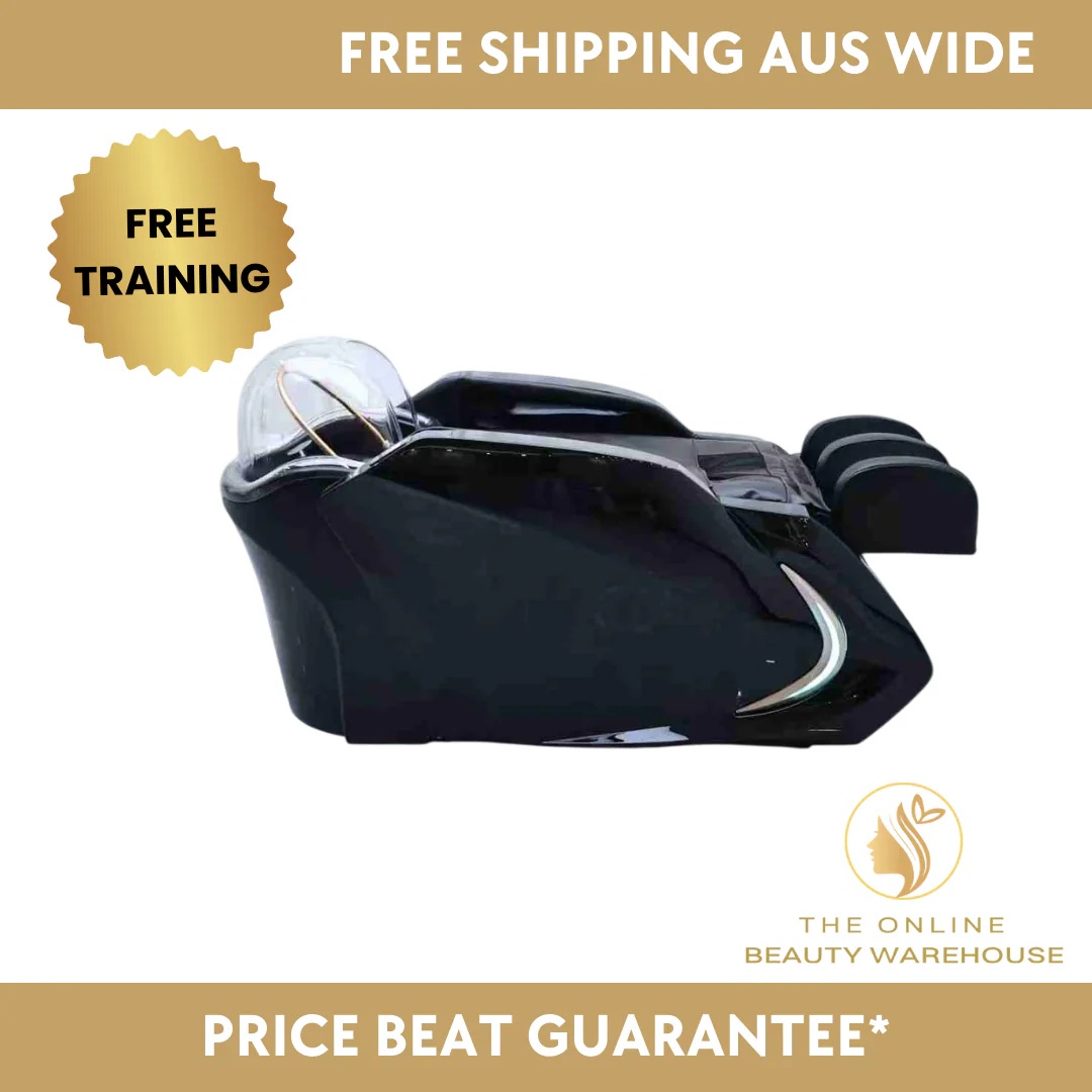 Japanese Head Spa with Massage Chair - Black