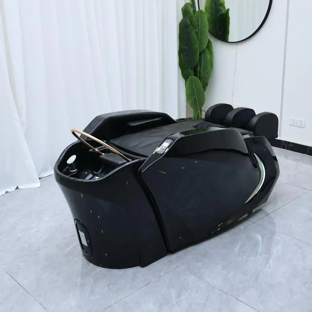 Japanese Head Spa with Massage Chair - Black - Image 4
