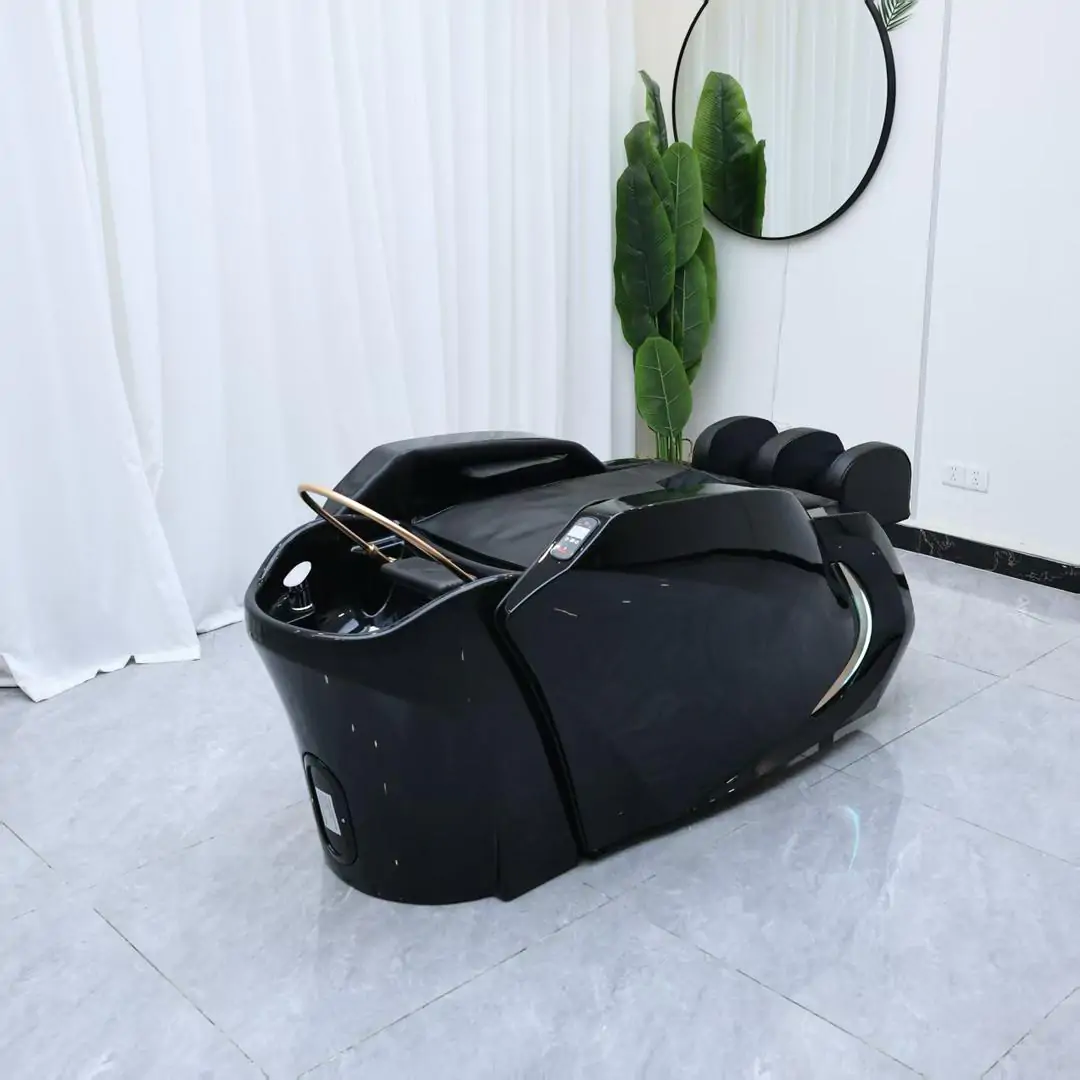 Japanese Head Spa with Massage Chair - Black - Image 5