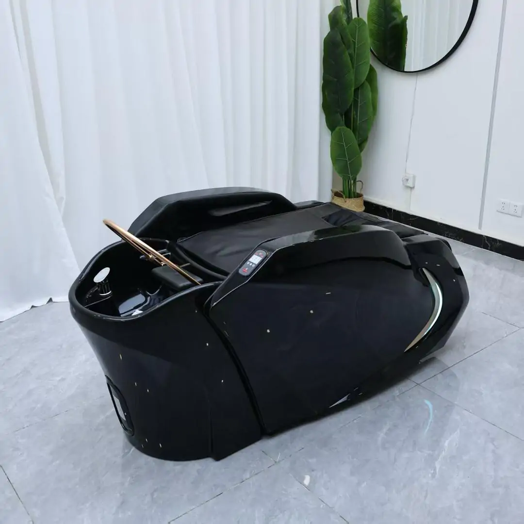 Japanese Head Spa with Massage Chair - Black - Image 12