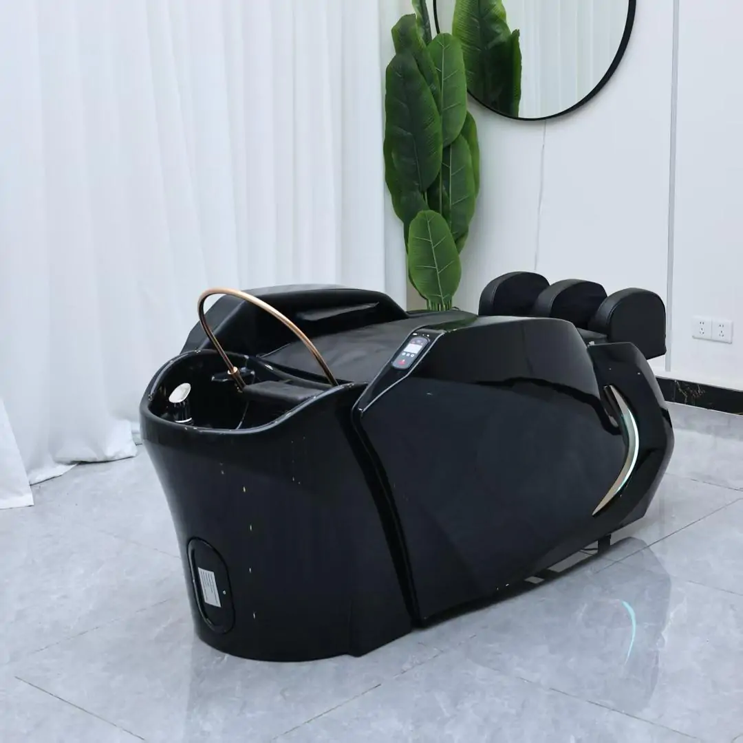 Japanese Head Spa with Massage Chair - Black - Image 7