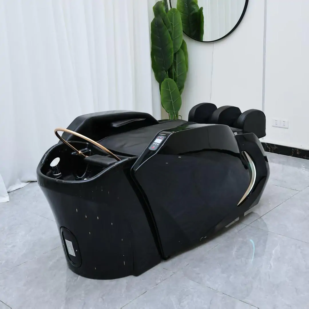 Japanese Head Spa with Massage Chair - Black - Image 10