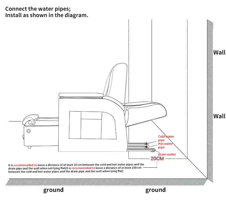 Slimline Pedicure Chair - Image 24