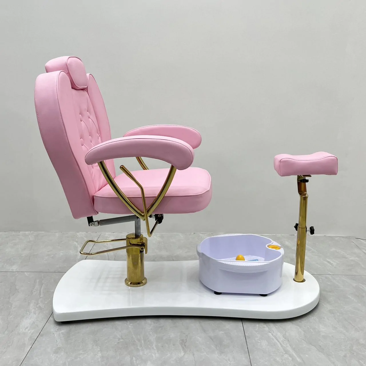 Velvet Soak No Plumbing Pedicure Chair - Image 5