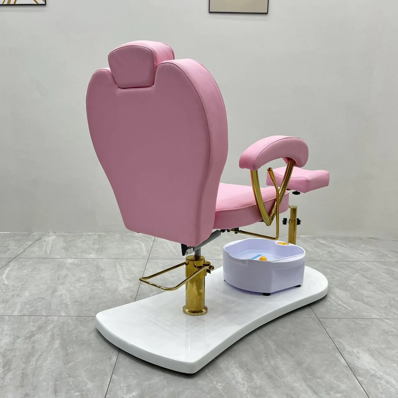 Velvet Soak No Plumbing Pedicure Chair - Image 8